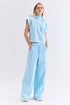 CALÇA PANTALONA NEW WAY AZUL CLARO